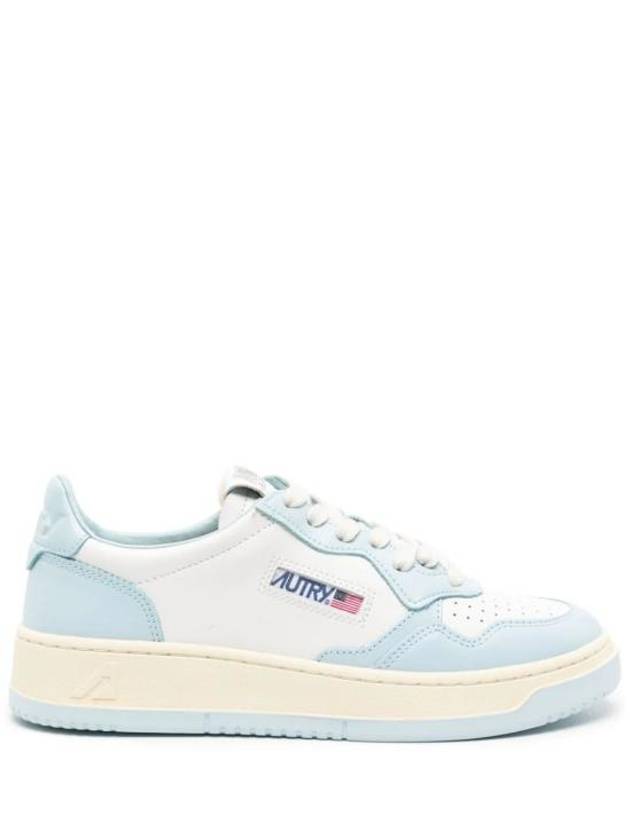 Women's Medalist Bi-Color Low-Top Sneakers Blue - AUTRY - BALAAN 2