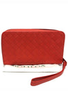 Intrecciato Long Wallet Red - BOTTEGA VENETA - BALAAN 6