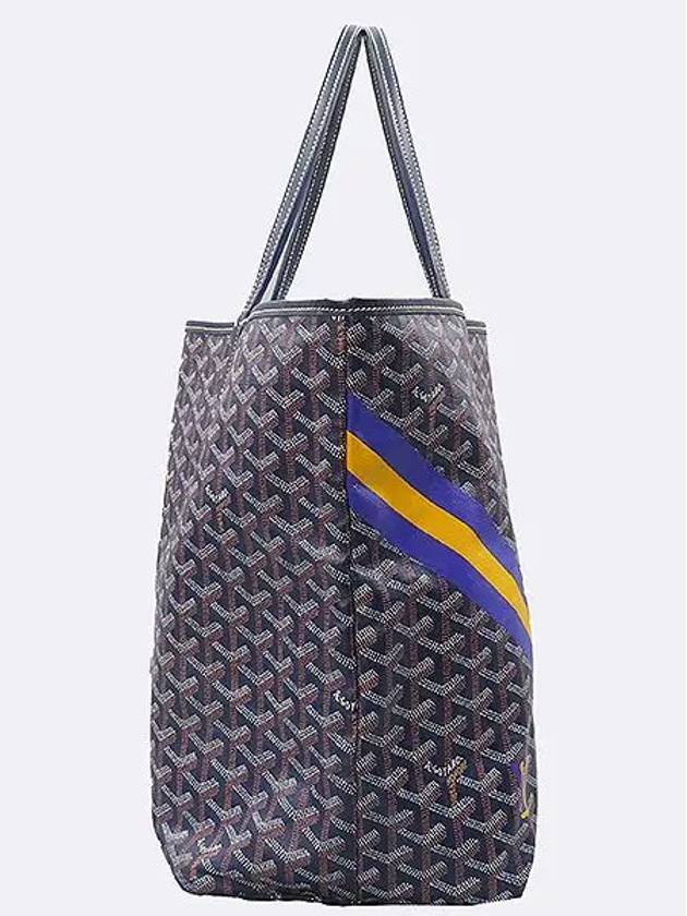 SAC SAINT LOUIS GM special color navy shopper shoulder bag auxiliary pouch - GOYARD - BALAAN 3