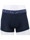 Men's Logo Band Boxer 2P Briefs Navy - EMPORIO ARMANI - 3