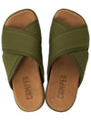 Brutus Cross Strap Sandals Green - CAMPER - BALAAN 3