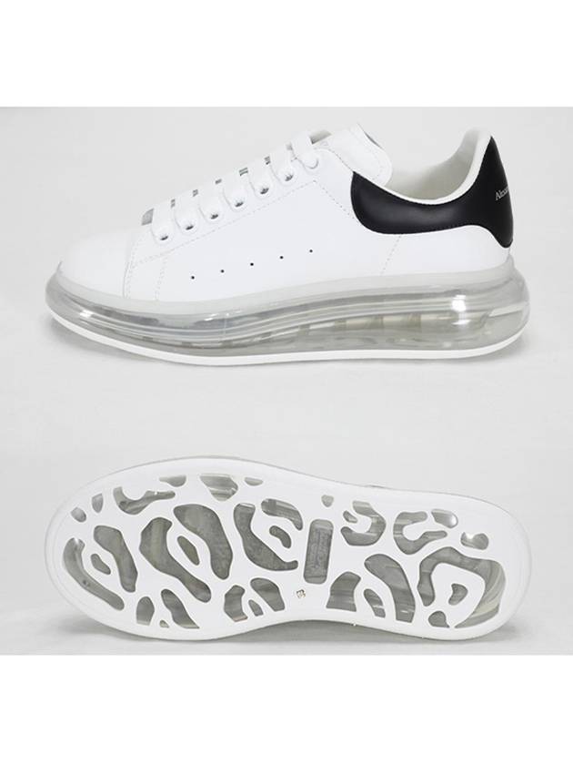 Air Oversole Low Top Sneakers Black White - ALEXANDER MCQUEEN - BALAAN 7