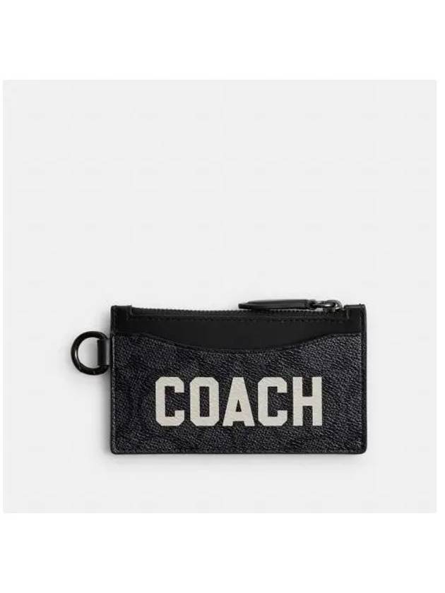 Home Card Case in Signature Graphic CP274 A5F - COACH - BALAAN 1