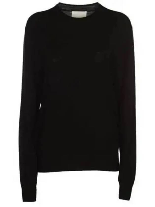 Basil Jumper Wool Knit Top Black - ISABEL MARANT - BALAAN 2