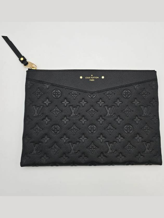 Monogram Daily Empreinte Pouch Bag Black - LOUIS VUITTON - BALAAN 6