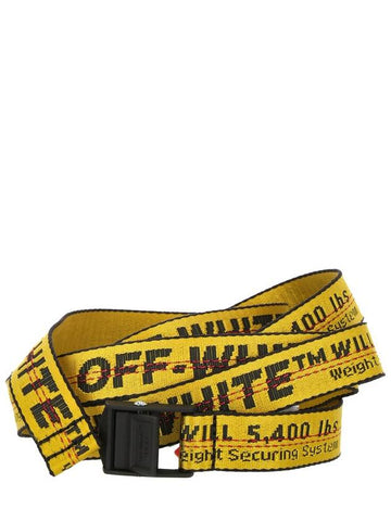 Classic Mini Industrial Casual Belt Yellow - OFF WHITE - BALAAN 1