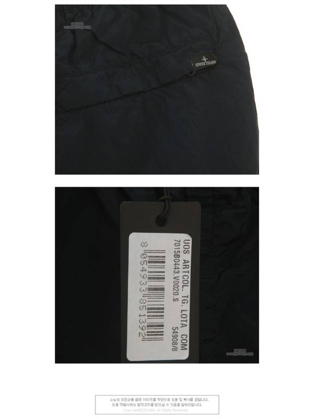 19SS 7015B0443 V0020 Logo Embroidered Swim Pants Navy Men's Pants TEO - STONE ISLAND - BALAAN 7