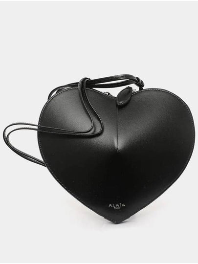 Heart Shoulder Cross Bag Black - ALAIA - BALAAN 2