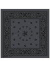 Note Paisley Bandana Charcoal - UNALLOYED - BALAAN 1