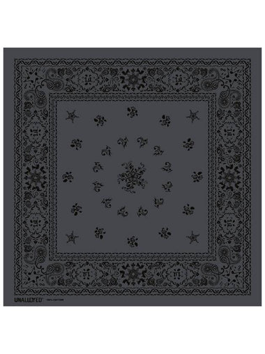 Note Paisley Bandana Charcoal - UNALLOYED - BALAAN 1