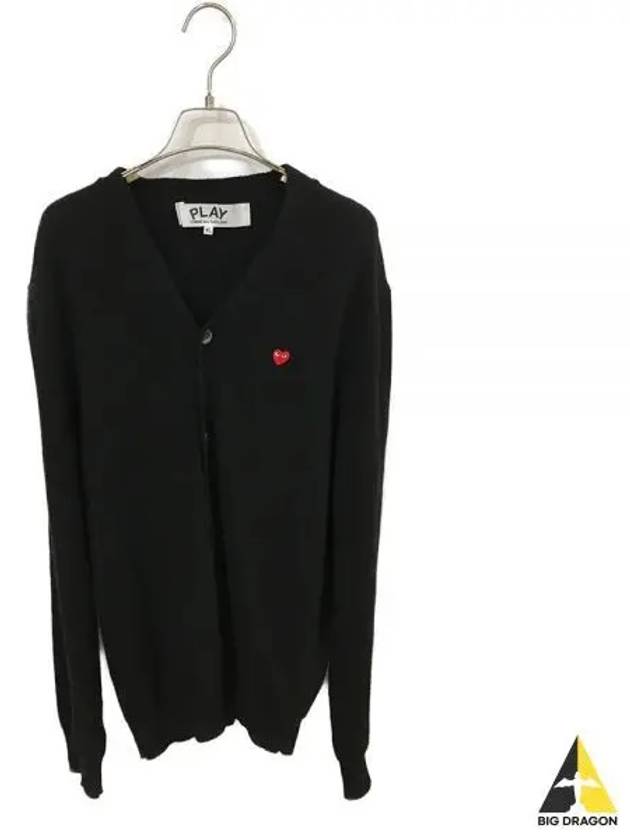 Mini Red Wappen Men s Cardigan AZ N080 051 1 - COMME DES GARCONS - BALAAN 1