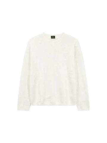 Multi Jacquard Wool Cotton Knit Ivory - PAUL SMITH - BALAAN 1