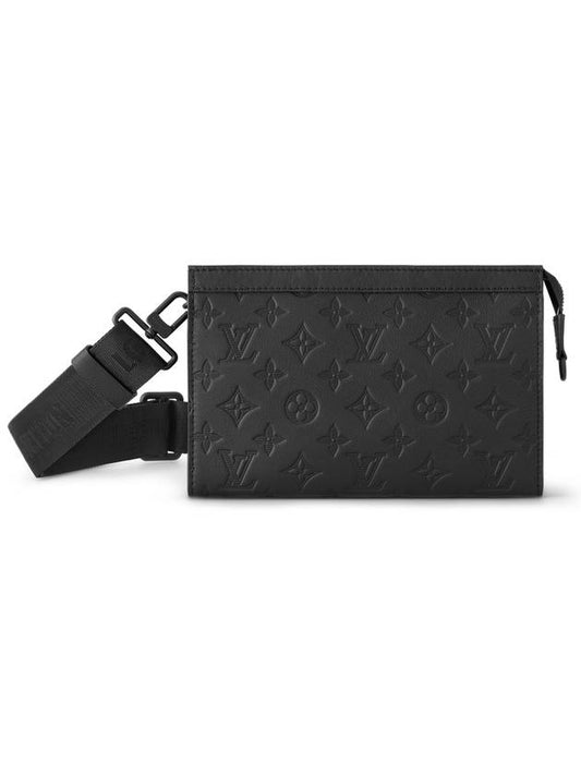 Gaston Wearable Monogram Leather Cross Bag Black - LOUIS VUITTON - BALAAN 2