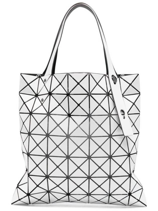 Geometric Prism Tote Bag White - ISSEY MIYAKE - BALAAN 1