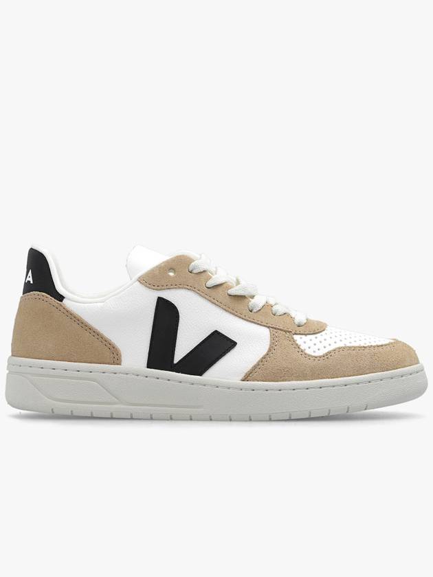 Veja ‘V-10 Chromefree Leather’ Sneakers, Women's, White - VEJA - BALAAN 1