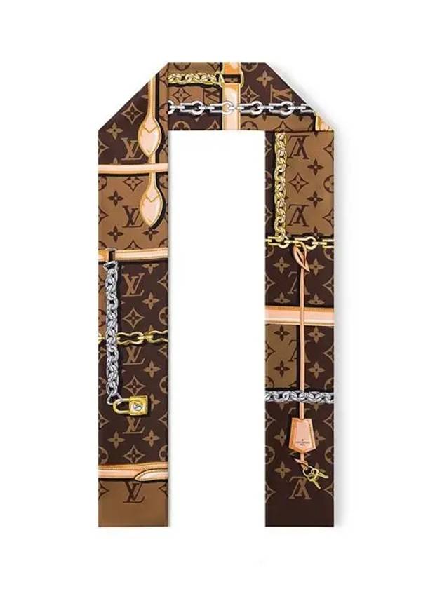 Women's Monogram Confidential Scarf Brown - LOUIS VUITTON - BALAAN 4