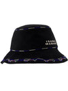 24SS HALENA logo embroidered bucket hat black CU049XFA B1C11A 01BK - ISABEL MARANT - BALAAN 2