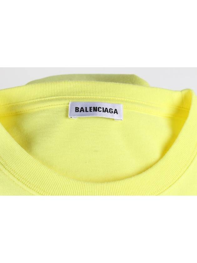 Back logo neon short sleeve t shirt M - BALENCIAGA - BALAAN 5