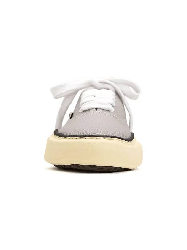 Baker OG Sole OD Canvas Low-top Sneakers Grey - MIHARA YASUHIRO - BALAAN 5