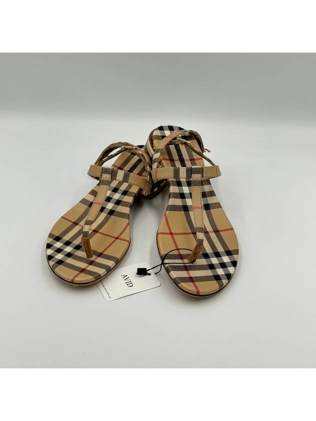 Emily Vintage Check Strap Sandals 8047805 - BURBERRY - BALAAN 1