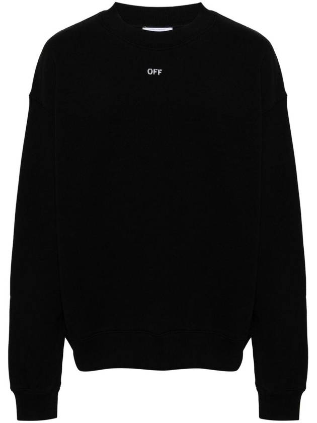 OFF-WHITE OFF STAMP SKATE CREWNECK - OFF WHITE - BALAAN 1