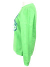 Women's Tiger Embroidery Sweatshirt Lime 4X0 2SW705 - KENZO - BALAAN 6