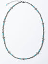 Navajo turquoise bead necklace - KND - BALAAN 4