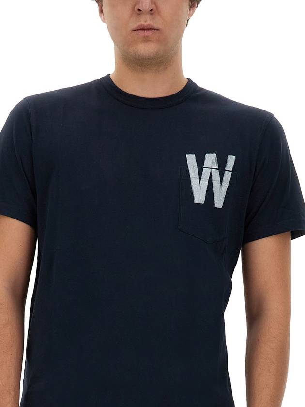 T-SHIRT WITH LOGO - WOOLRICH - BALAAN 4