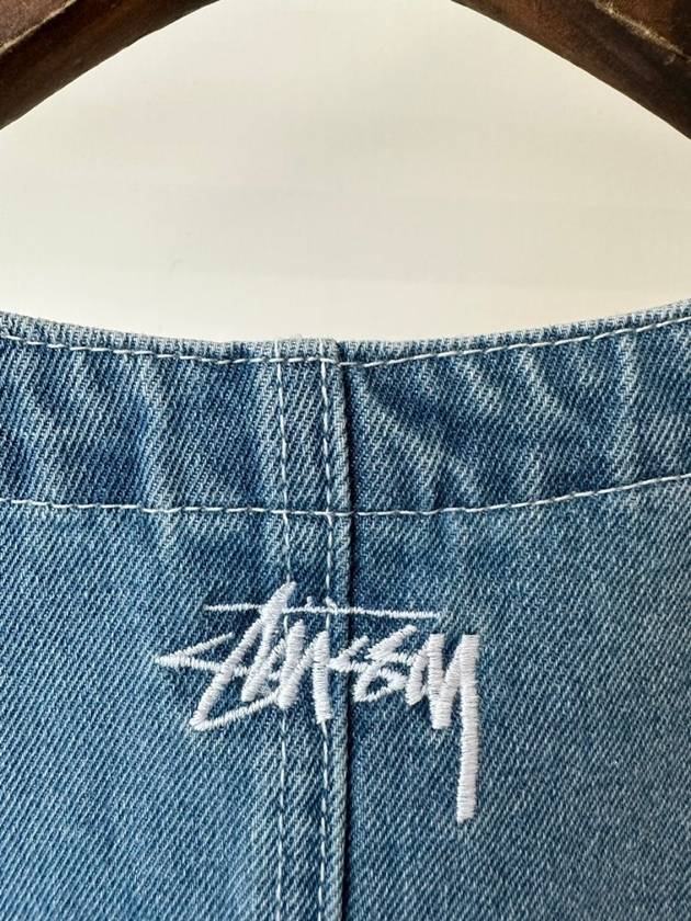 AU Australia BIG OL Tank Top ST1L0461 Mid Blue Denim WOMENS - STUSSY - BALAAN 7