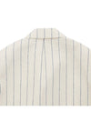 Striped Blazer Jacket White - MARNI - BALAAN 9