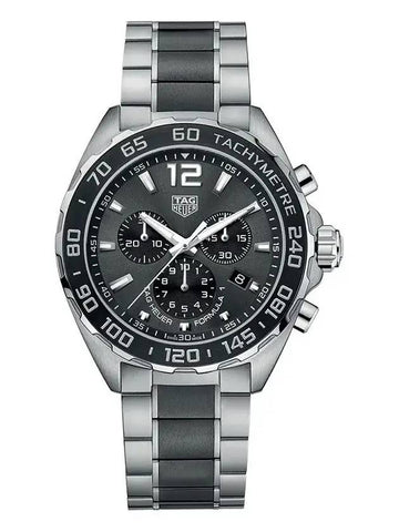 Men's Formula 1 Quartz Chronograph Watch Silver - TAG HEUER - BALAAN 1