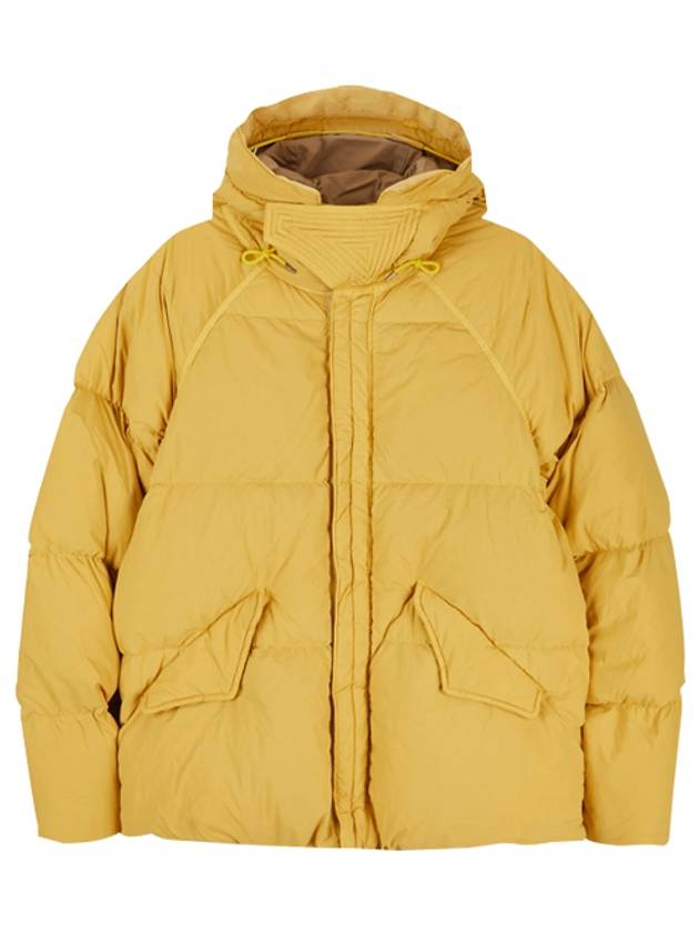 Arctic Hooded Down Short Padding Yellow - TEN C - BALAAN 2