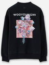 Back logo men s sweatshirt navy - WOOYOUNGMI - BALAAN 2