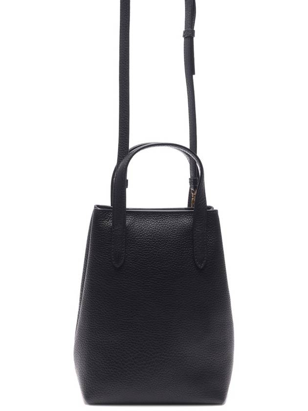 Gancini Mini Bag Black - SALVATORE FERRAGAMO - BALAAN 5