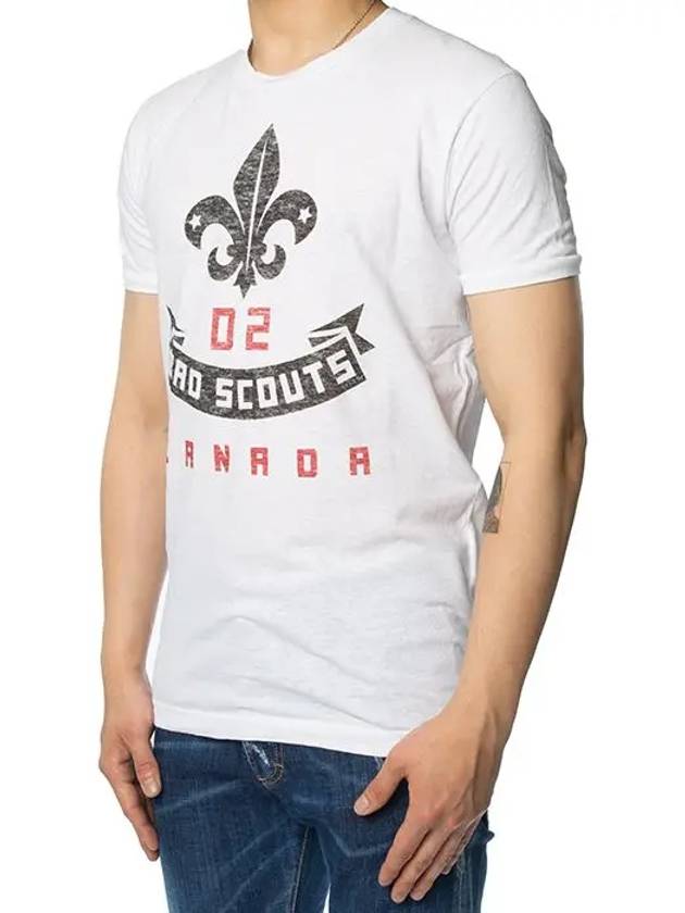 Logo printing short sleeve t-shirt S74GD0369 - DSQUARED2 - BALAAN 3