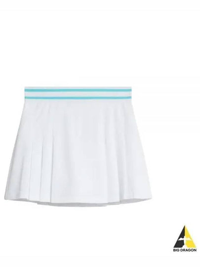 Isabel Pleated Skirt White - J.LINDEBERG - BALAAN 2