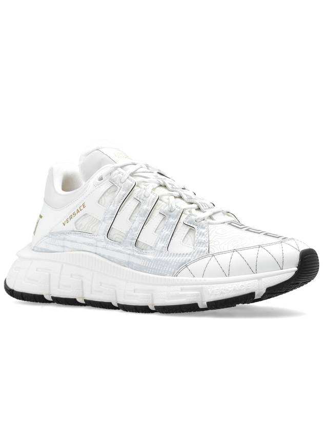 Men's Trigreca Low Top Sneakers White - VERSACE - BALAAN 5