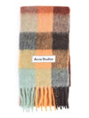 CA0084 CHESTNUT BROWN YELLOW GREEN Muffler - ACNE STUDIOS - BALAAN 5