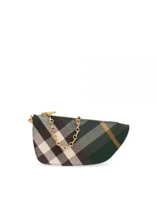 Micro Shield Sling Shoulder Bag Green - BURBERRY - BALAAN 2