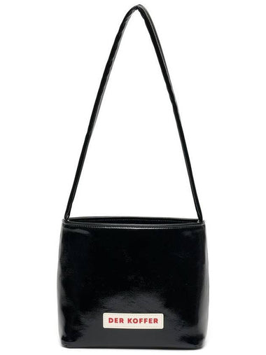 Candy Enamel Shoulder Bag Black - DER KOFFER - BALAAN 1