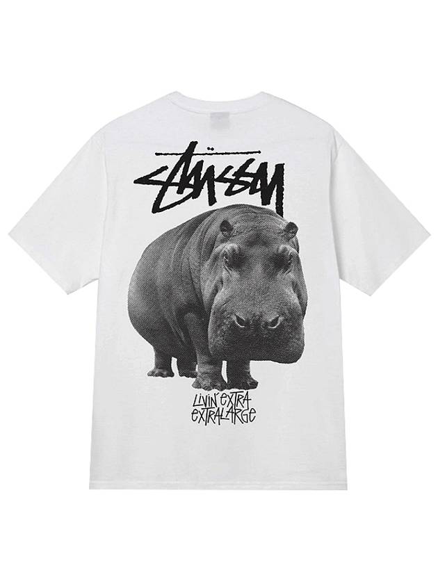 Livin t shirt white women - STUSSY - BALAAN 1