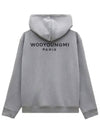 Back logo cotton hood gray - WOOYOUNGMI - BALAAN 2