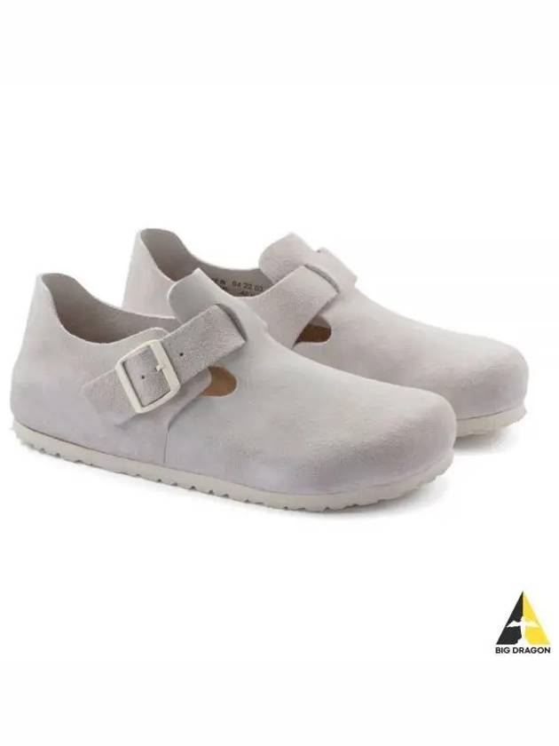 London Suede Loafer Grey - BIRKENSTOCK - BALAAN 2