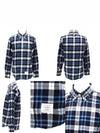 Checked cotton shirt MWL272A 05746 415 - THOM BROWNE - BALAAN 5