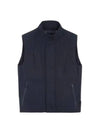 Ghost Piece O-Ventile Down Vest Navy - STONE ISLAND - BALAAN 3