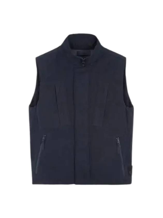 Ghost Piece O-Ventile Down Vest Navy - STONE ISLAND - BALAAN 3