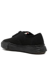 24SS Baker OG Sole Canvas Low Top Sneakers A02FW704 BLACK BLACK - MIHARA YASUHIRO - BALAAN 3