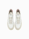 Medalist Leather Low-Top Sneakers Red White - AUTRY - BALAAN 5