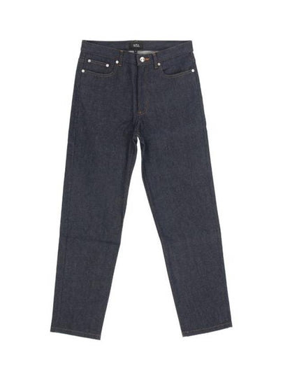 Men's Martin Cotton Straight Jeans Indigo - A.P.C. - BALAAN 2