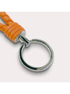 Intrecciato Leather Key Holder Orange - BOTTEGA VENETA - BALAAN 5